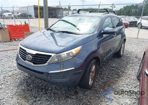 2011 Kia Sportage Lx из США, поврежденный, VIN KNDPB3A2XB7054541